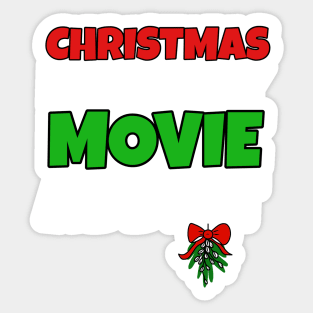 Christmas Movie Sticker